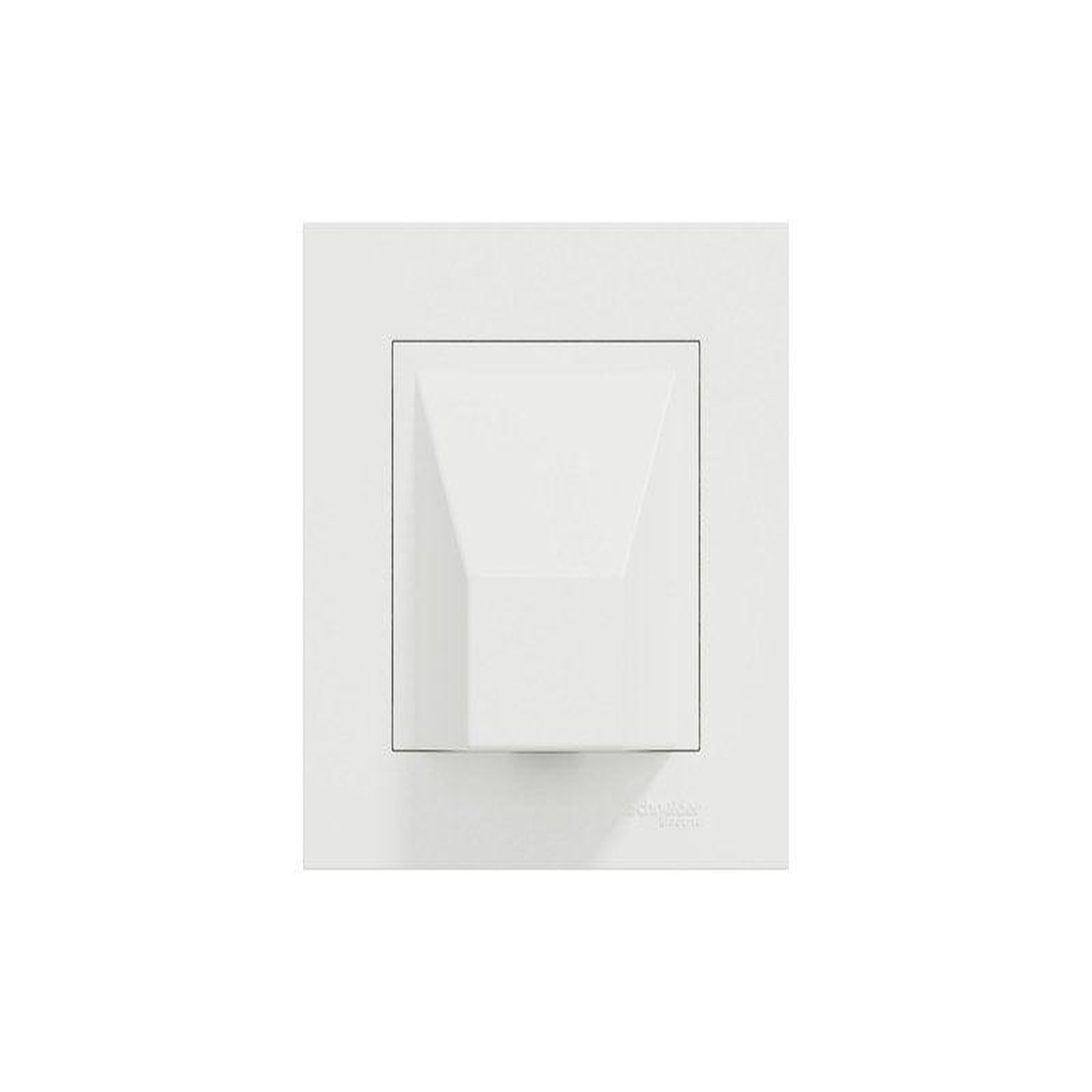 Schneider Electric Sortie de câble complet Miluz, SCHNEIDER ELECTRIC, blanc