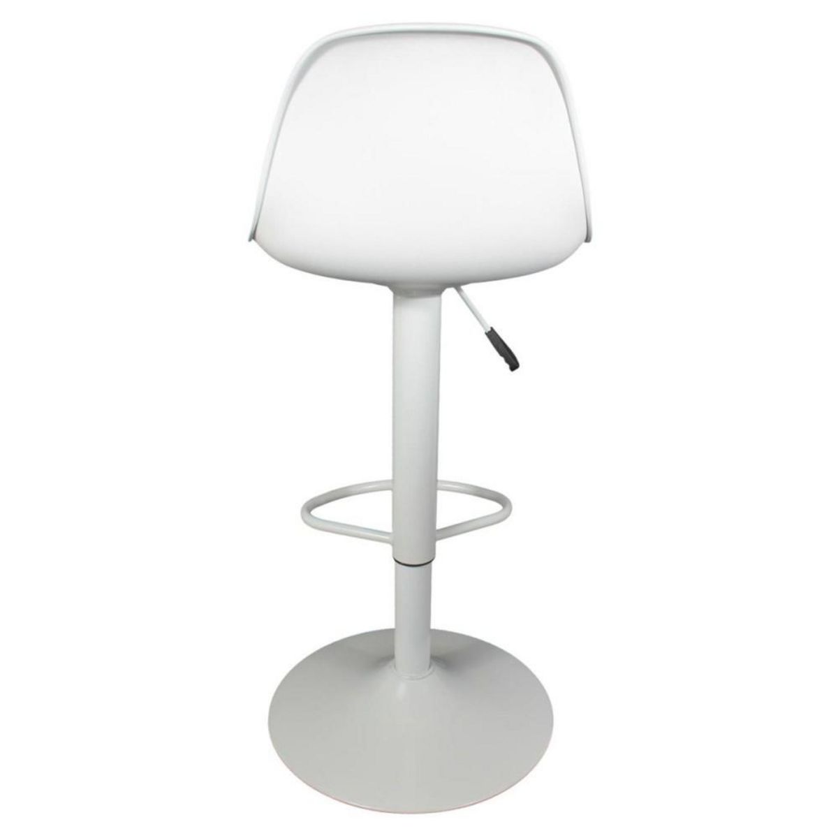 The Home Deco Factory Lot de 2 tabourets de bar blanc