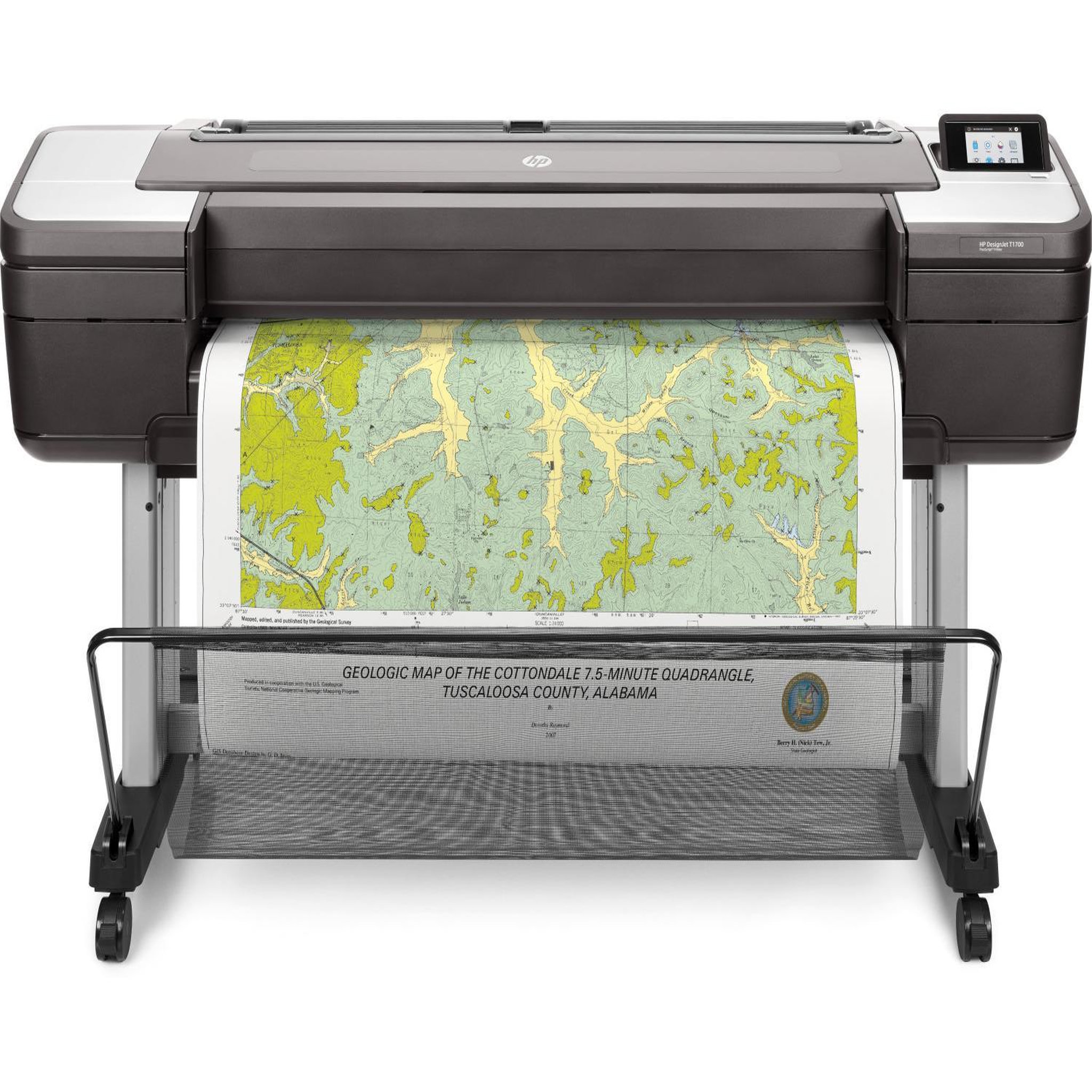 Voir la diapositive 2 : HP Hp designjet t1700 44-in printer imprimante grand format a jet d'encre thermique couleur 2400 x 1200 dpi 1118 x 1676 mm