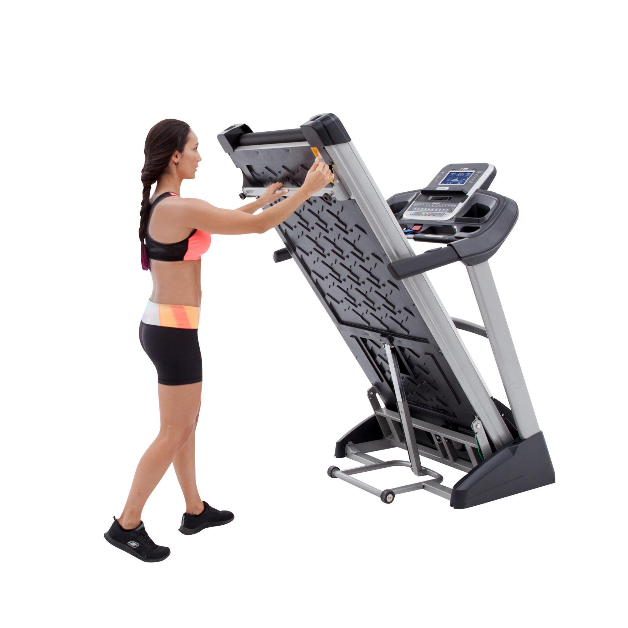 Voir la diapositive 6 : Spirit Tapis de course Motorisé 19 KM/H XT385 - Spirit Fitness