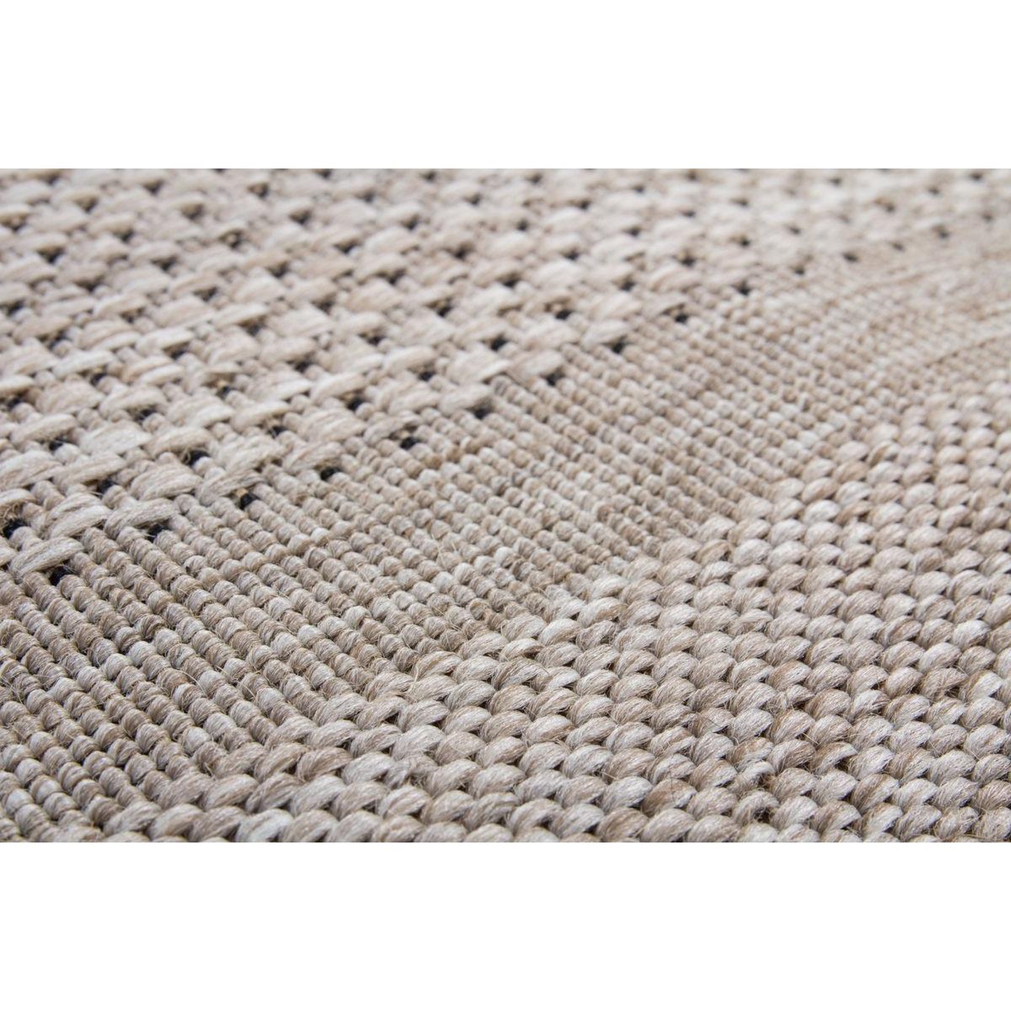 Voir la diapositive 3 : Paris Prix Tapis Tissé Effet Sisal  Hamstad  Argent