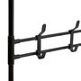 Voir la diapositive 3 : ATMOSPHERA Vestiaire d'Entrée en Métal  Intissa  170cm Noir