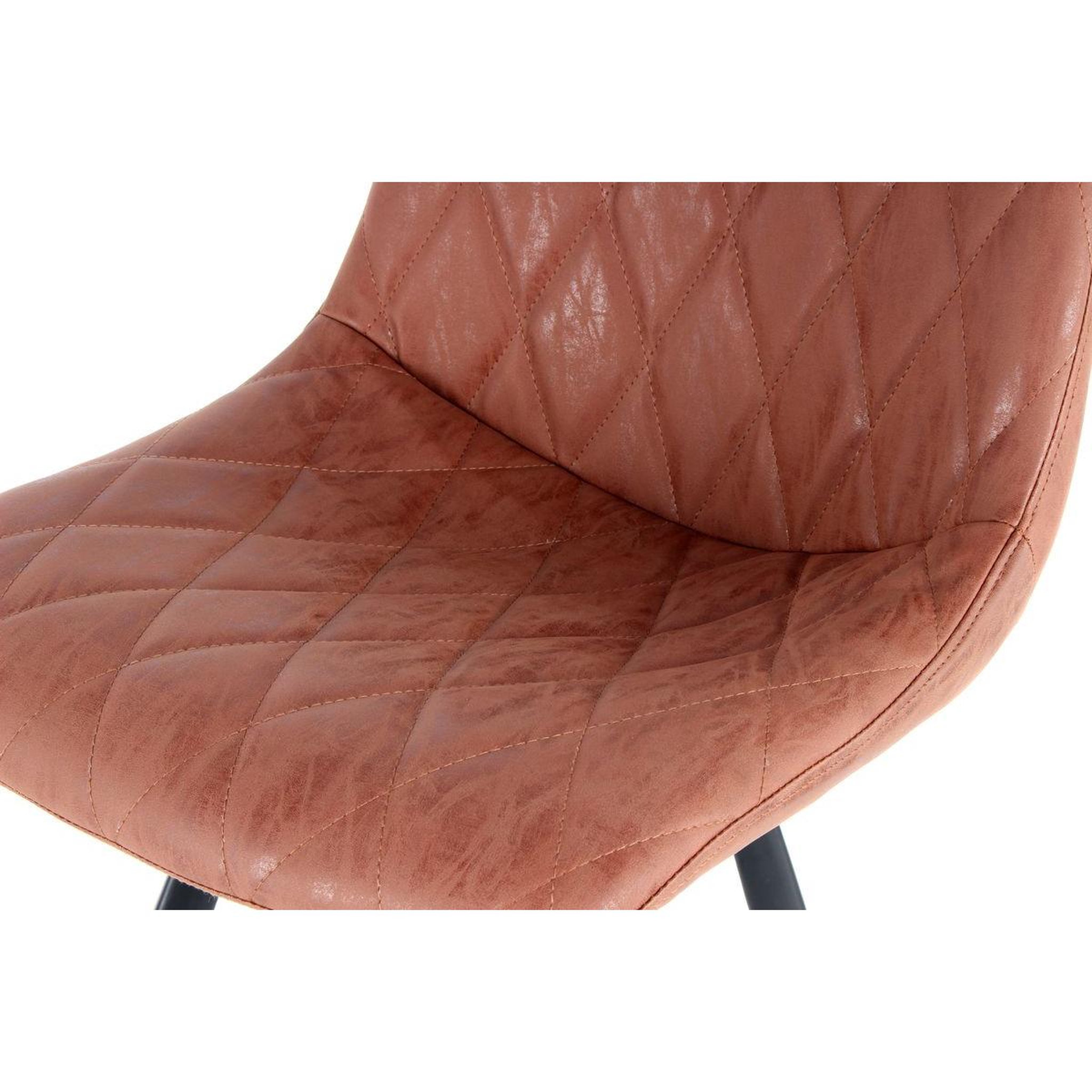 Voir la diapositive 4 : Paris Prix Lot de 2 Chaises de Bar  Frances  107cm Marron