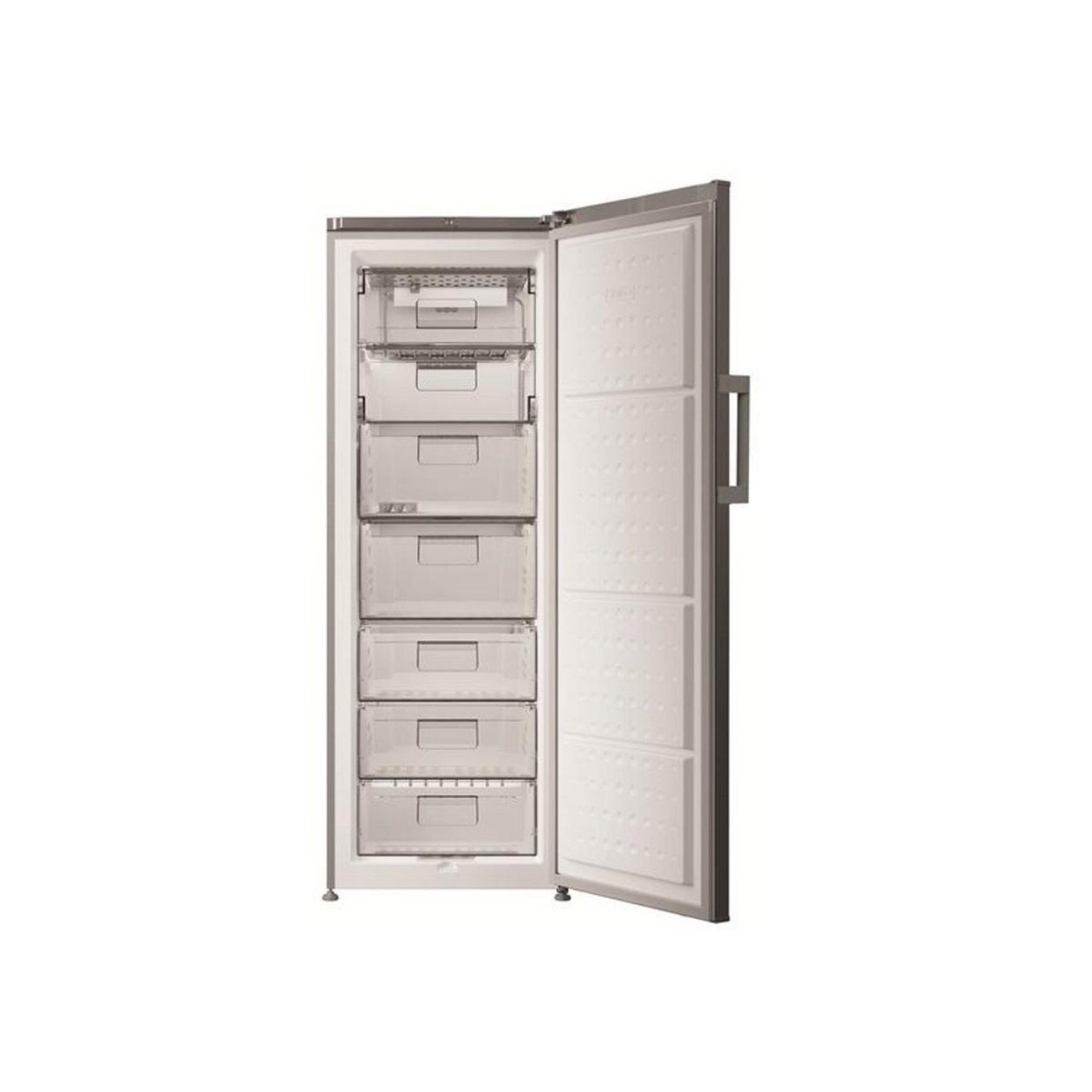 Voir la diapositive 4 : Indesit Congélateur armoire 60cm 244l statique silver - fins1261s4e