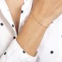 Voir la diapositive 2 : SC BOHEME Bracelet cœur par SC Bohème orné d'un véritable diamant blanc