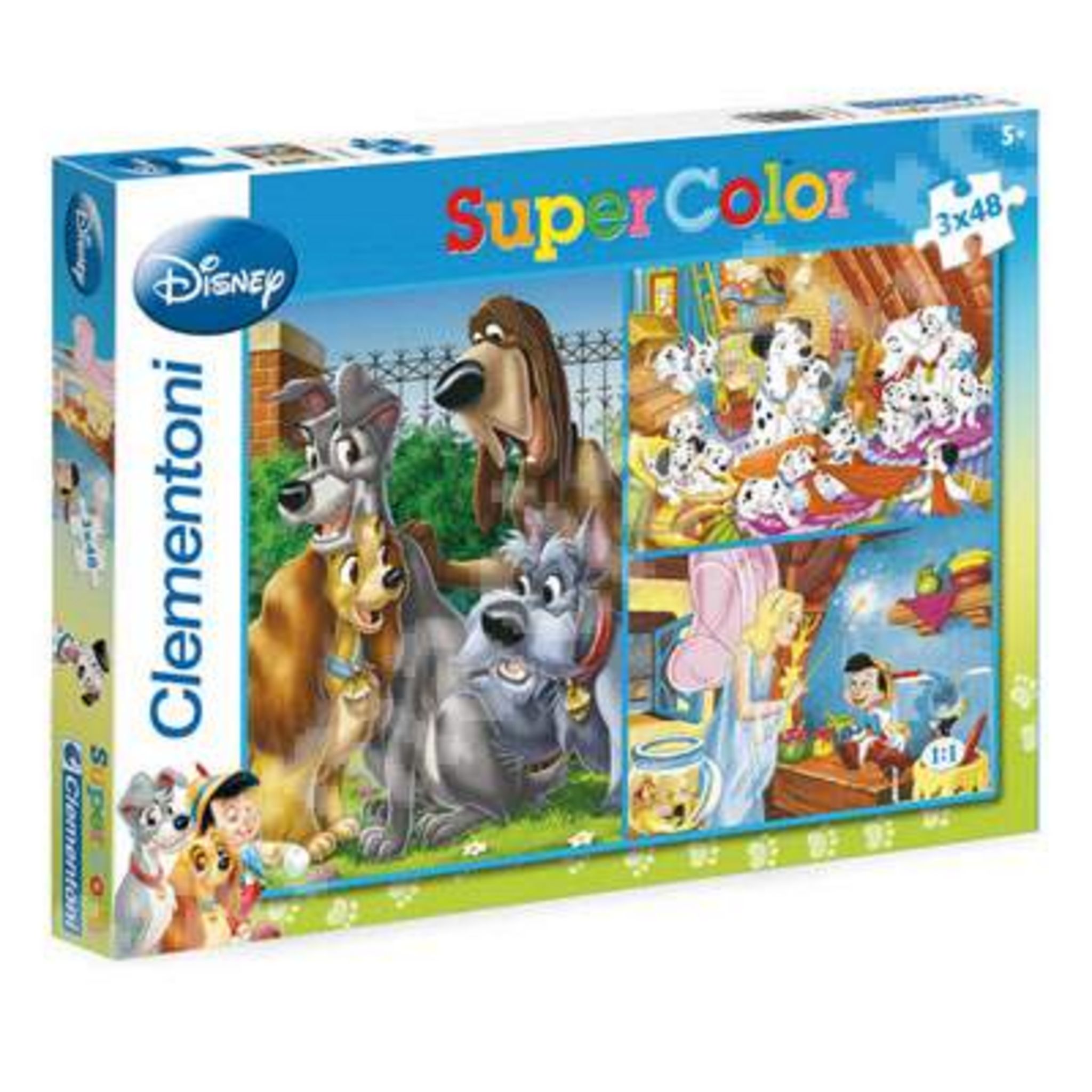 CLEMENTONI 3 Puzzles de 48 pièces Disney pas cher - Auchan.fr