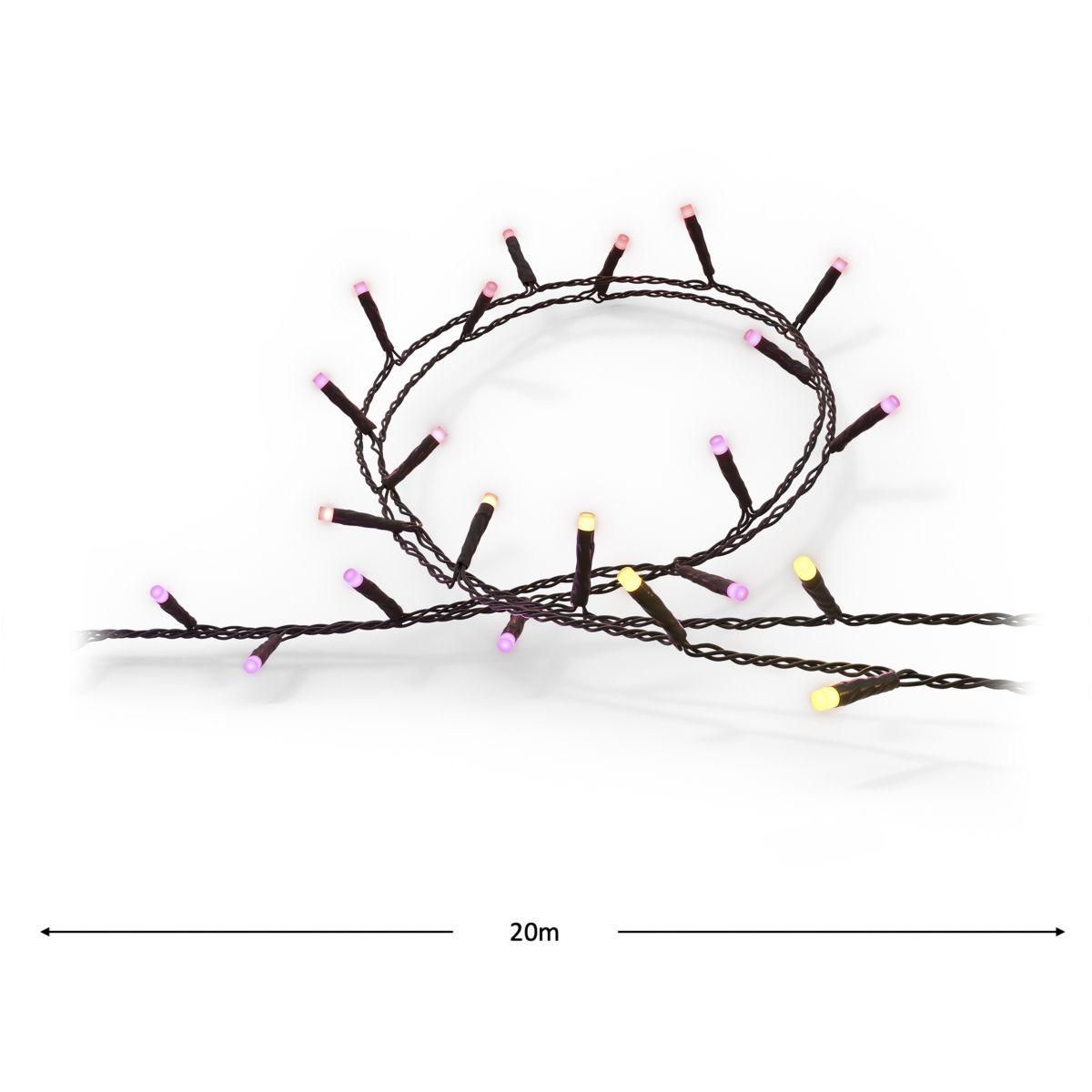 Philips Guirlande lumineuse HUE W&C 500 Leds Festavia