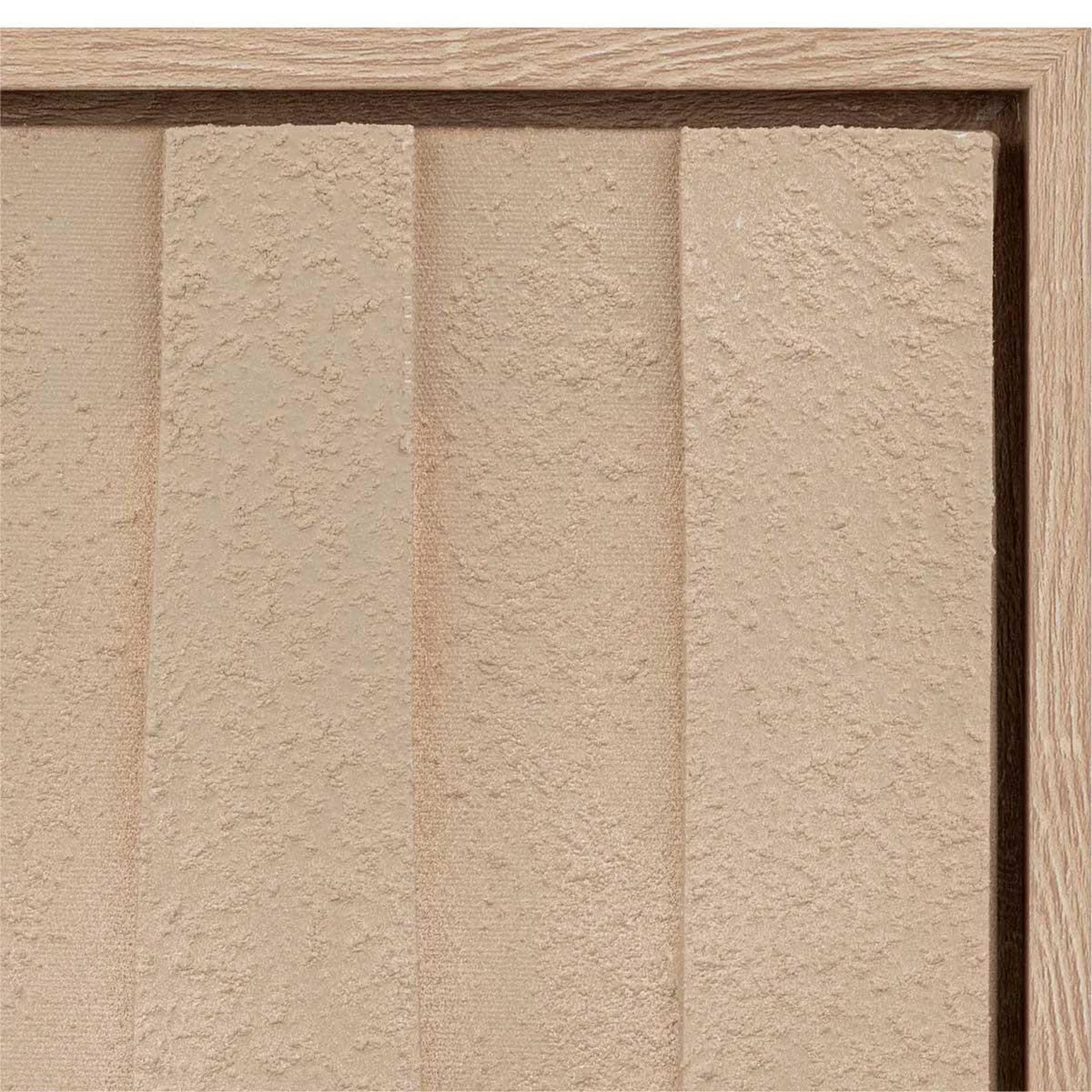 Voir la diapositive 2 : ATMOSPHERA Tableau déco en relief  azra  50x70cm beige