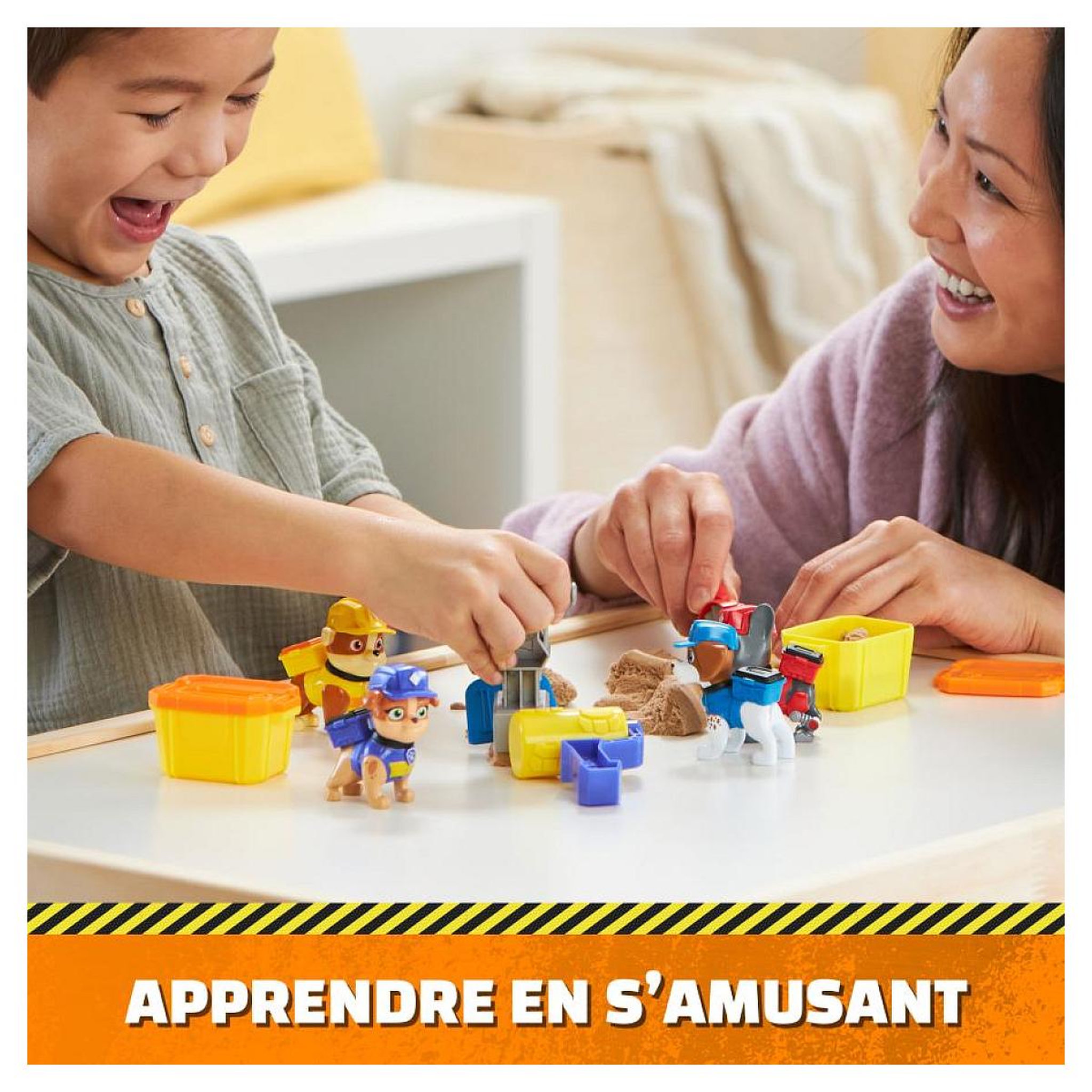 Voir la diapositive 3 : SpinMaster Pack de 2 figurines ruben/mix + accessoires ruben  and  compagnie