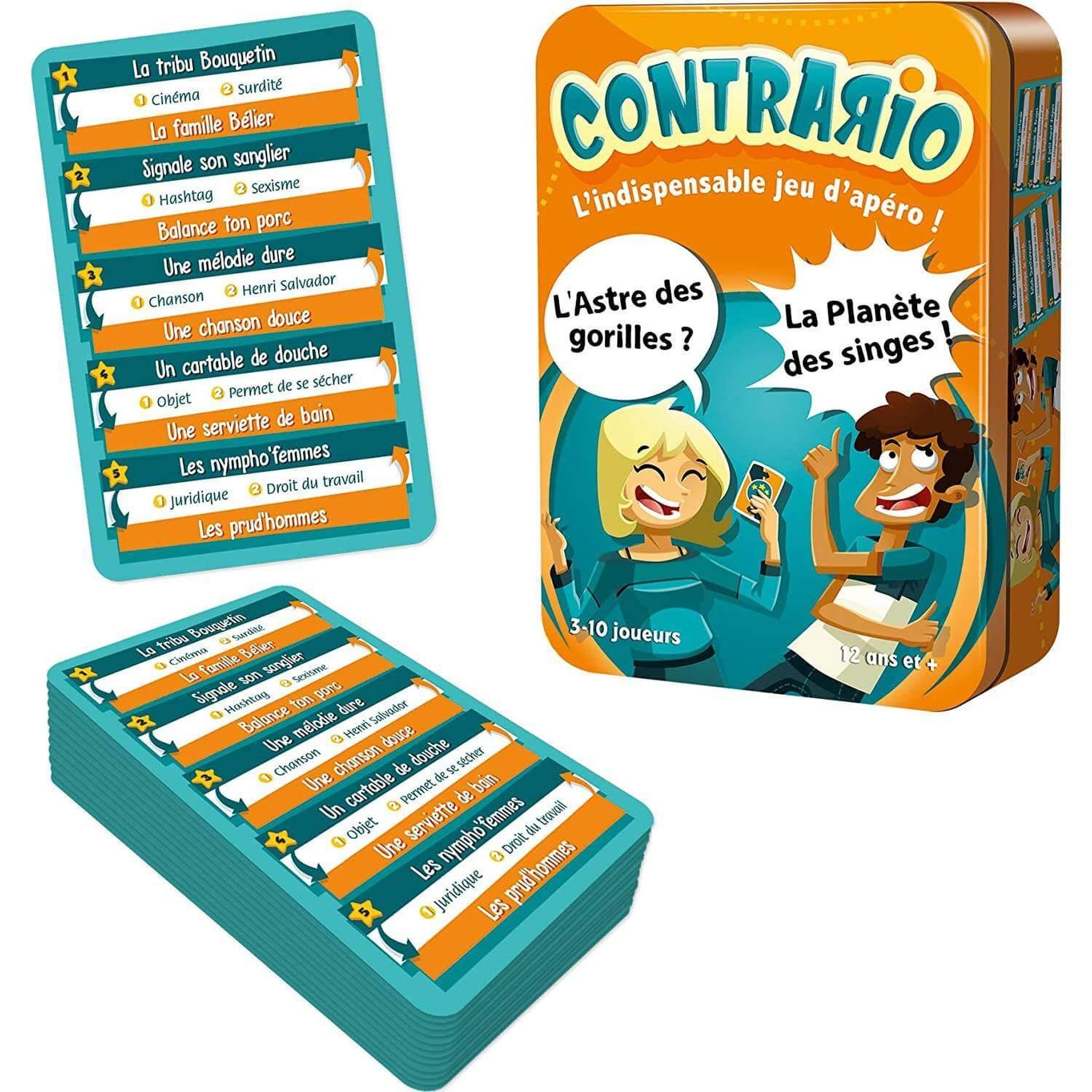 Voir la diapositive 3 : Asmodee Contrario le jeu d'ambiance