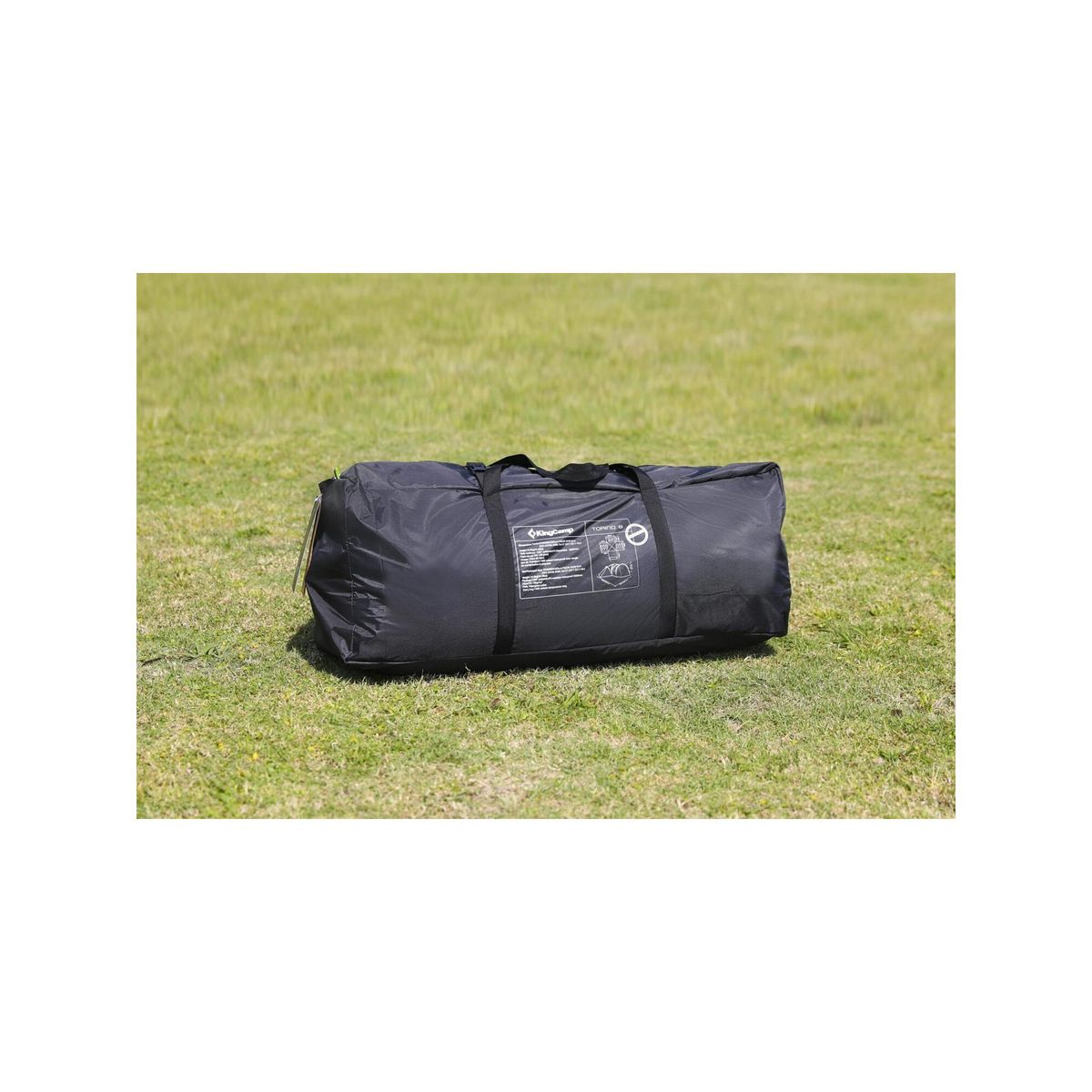 KINGCAMP Tente de camping familiale 8 places Torino Kingcamp - Dimensions : 600 x 570 x 203 cm