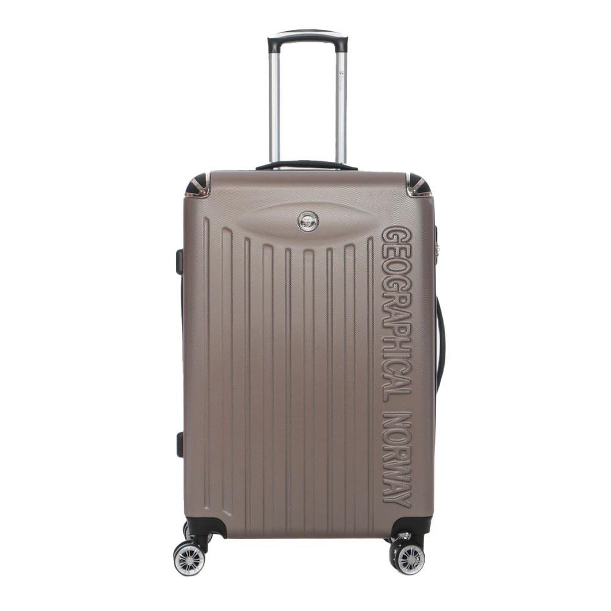 Voir la diapositive 1 : GEOGRAPHICAL NORWAY Valise cabine Taupe Geographical Norway Softless 20 pouces