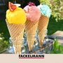 Voir la diapositive 2 : Fackelmann Ensemble de 2 Cuillères à glace avec fonction éjection 21 cm Fackelmann Basic