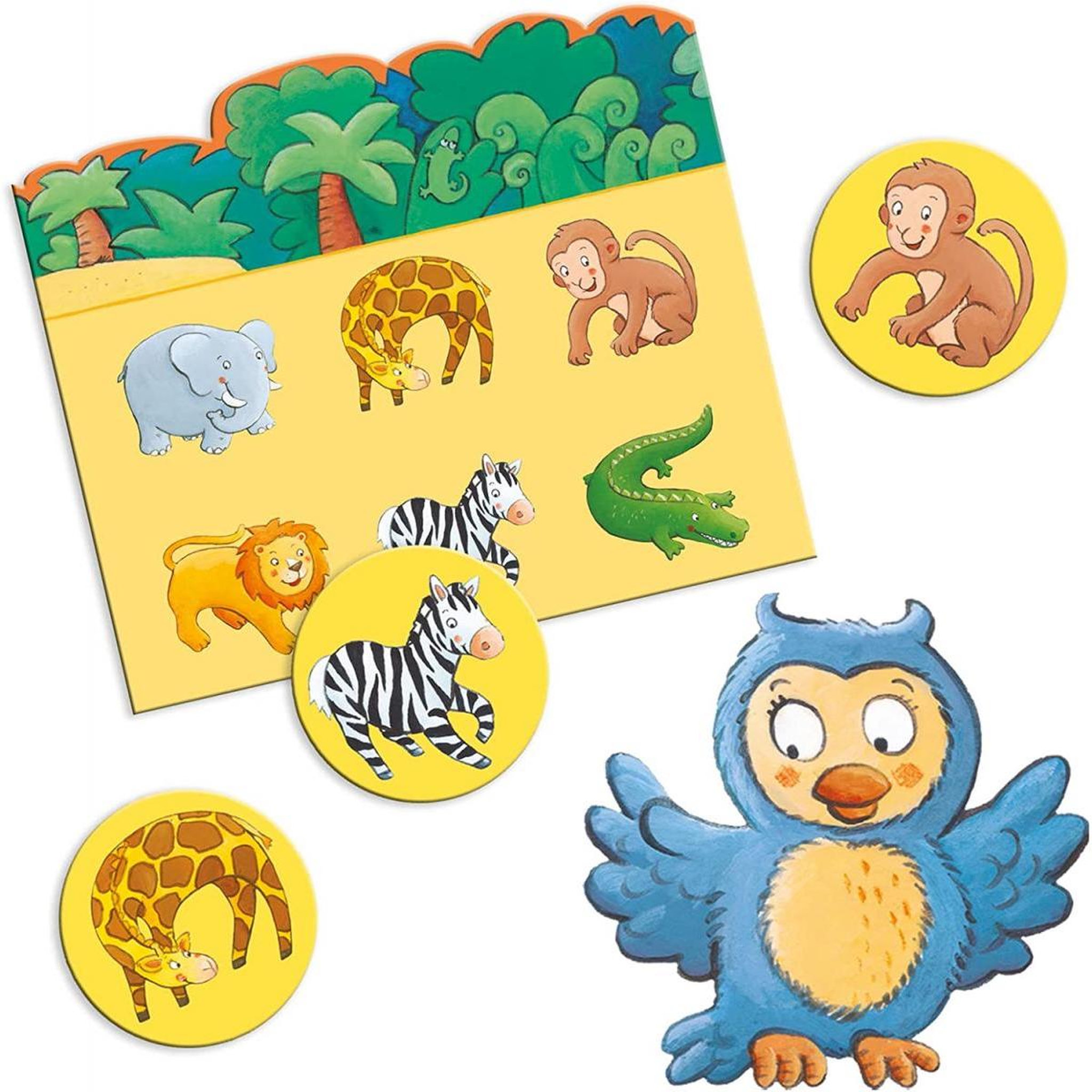 Voir la diapositive 2 : Djeco Jeu éducatif Loto des Animaux