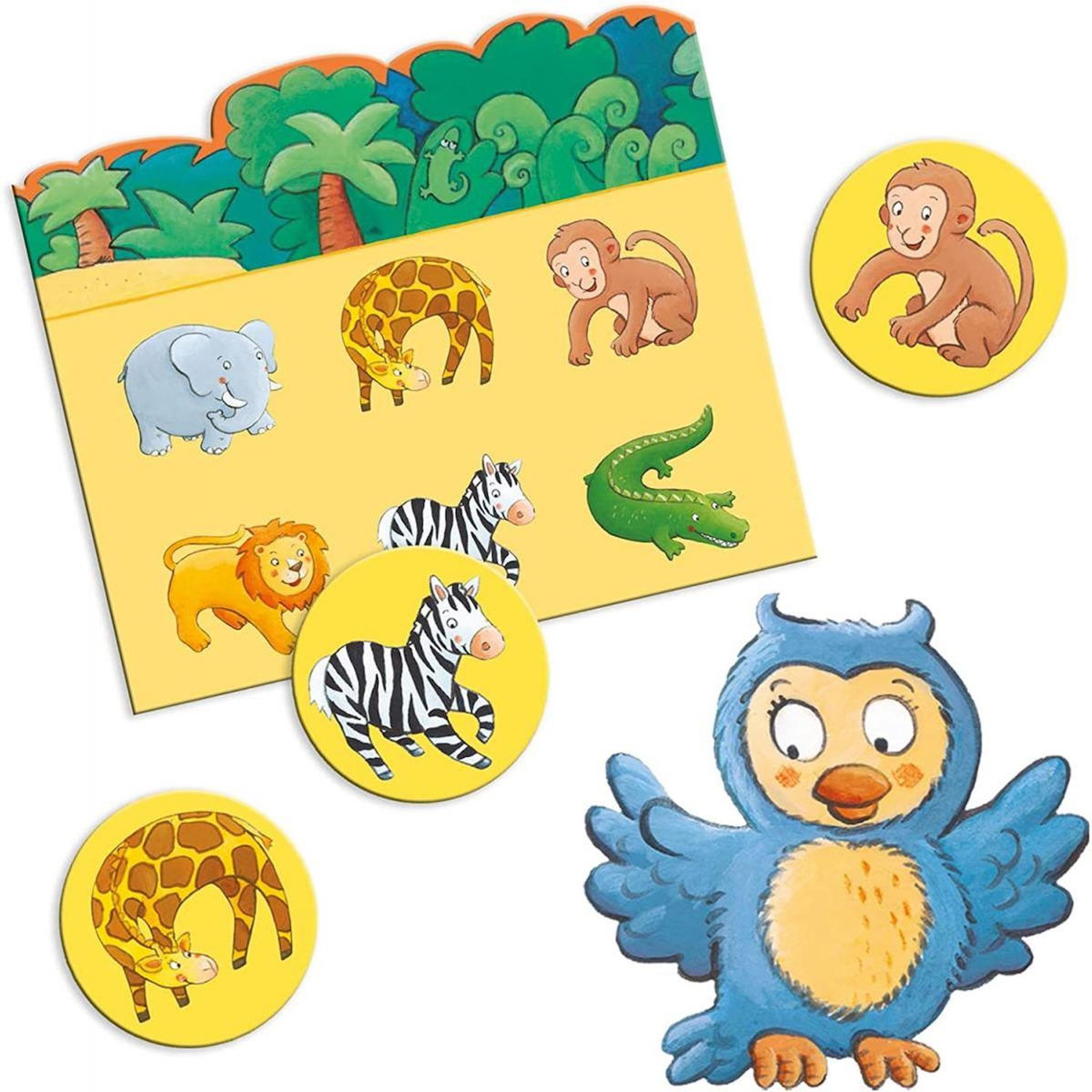 Djeco Jeu éducatif Loto des Animaux