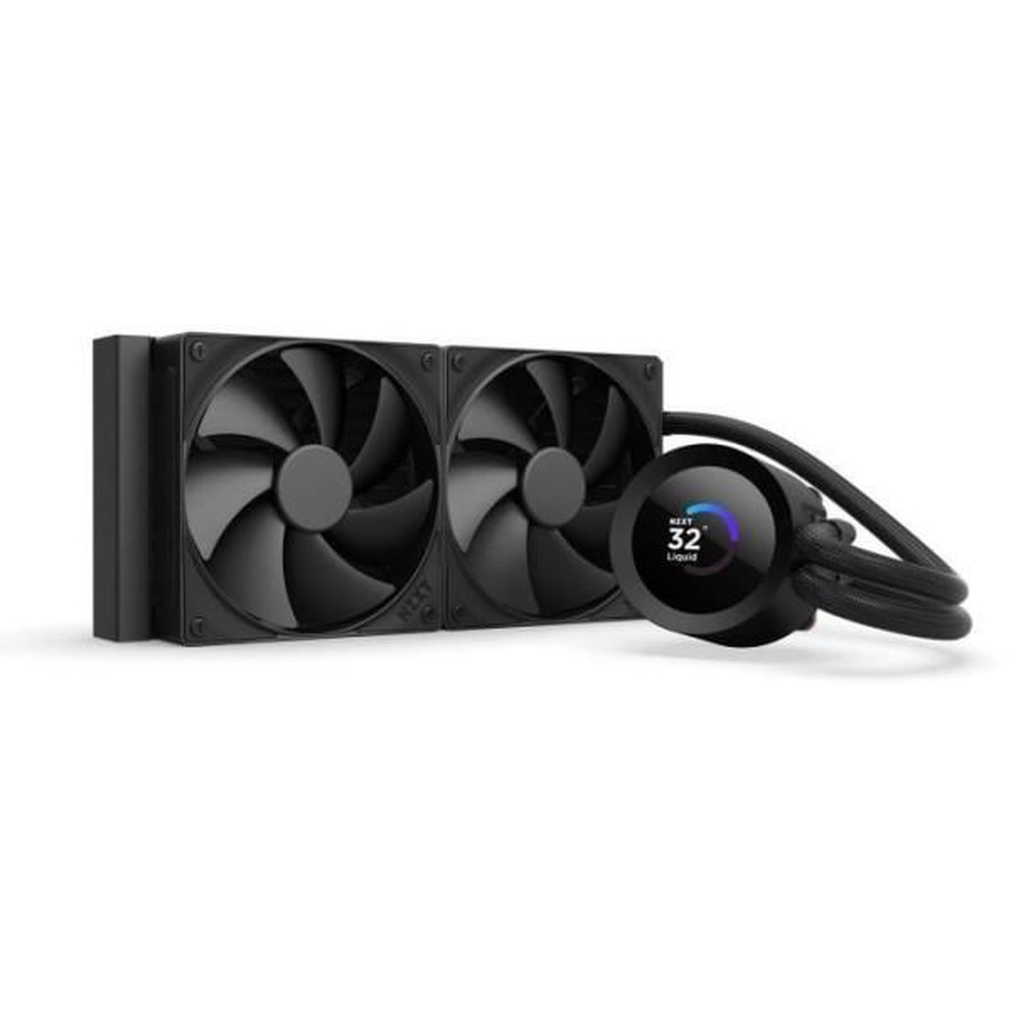 NZXT Watercooling - NZXT - Kraken Plus 240 - Écran LCD 1.54 personnalisable - Noir - Performance améliorée