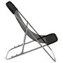 Voir la diapositive 5 : VIDAXL Chaises plage pliantes lot de 2 textilene acier enduit poudre