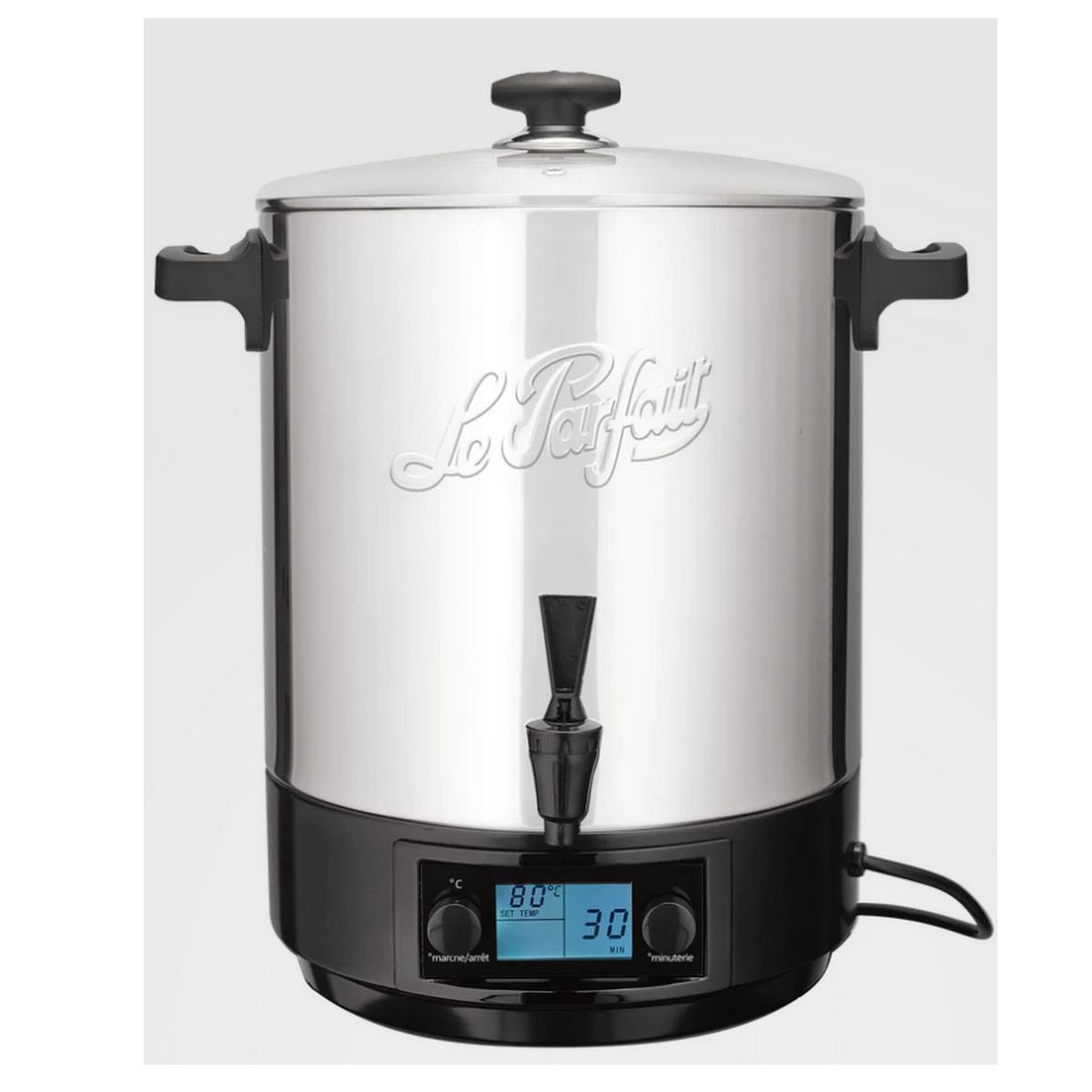 Le parfait Stérilisateur de bocaux électrique cuve inox avec robinet 23l 2500w - 41231b2