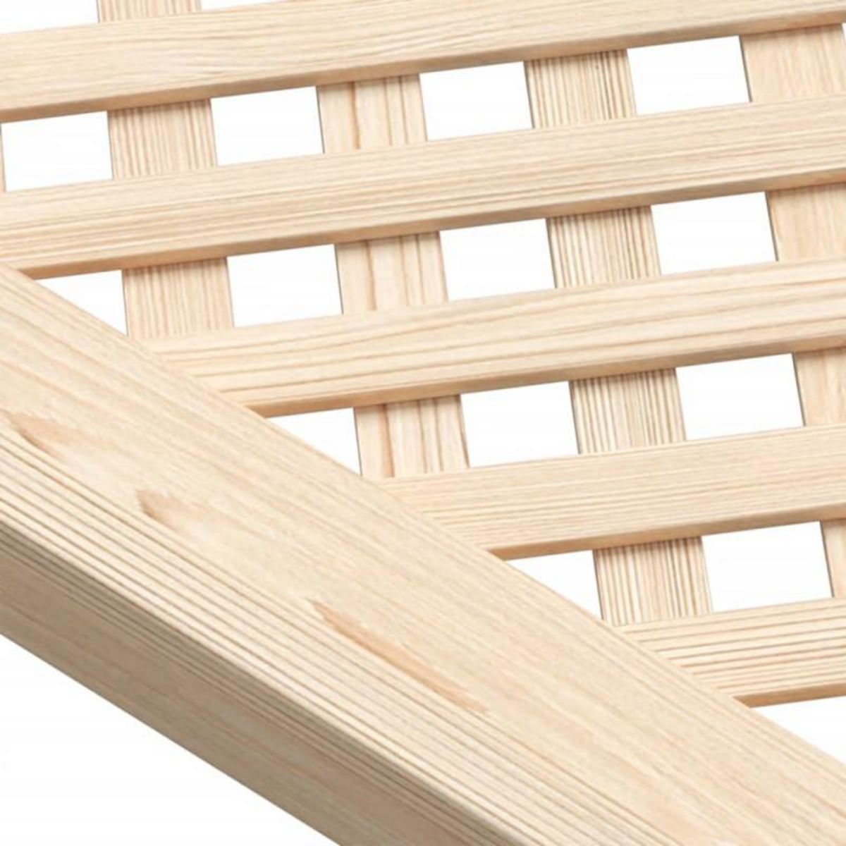 VIDAXL Portes d armoires en treillis 2 pcs 49,5x99 cm pin massif