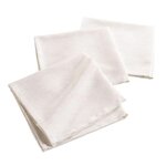 Paris Prix Lot de 3 Serviettes de Table  Pauline  40x40cm Naturel