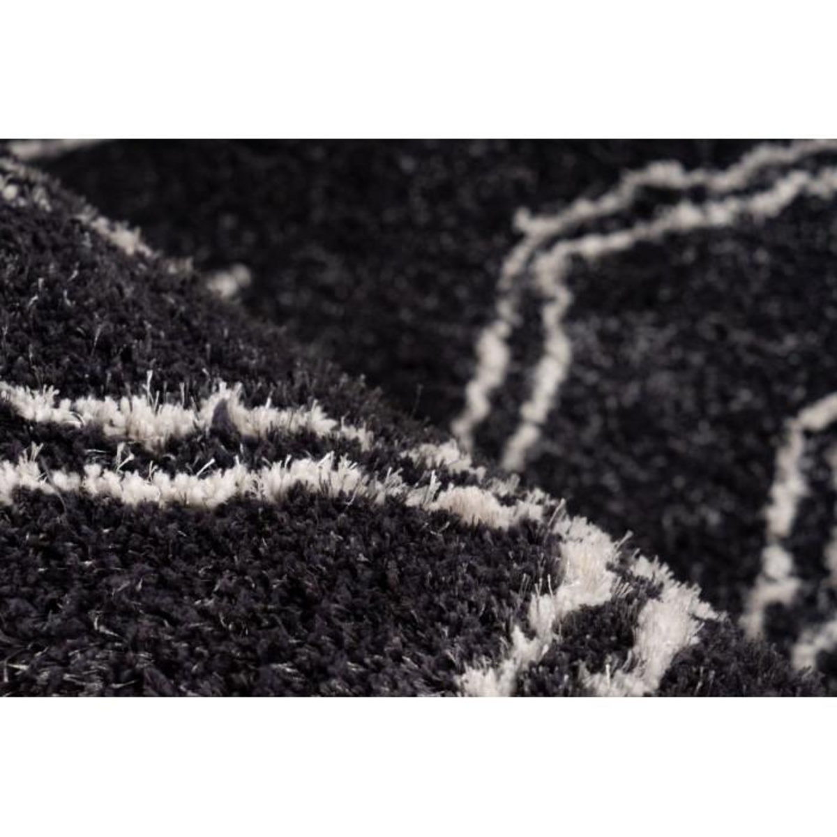 Paris Prix Tapis Imprimé Losange  Orlando  Anthracite