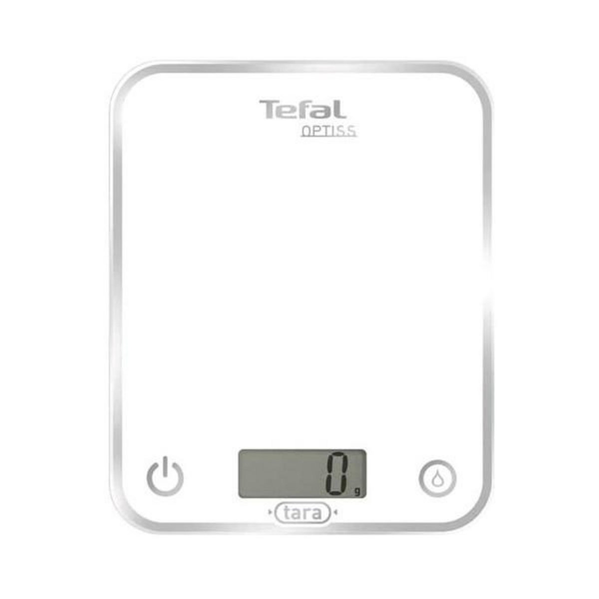 TEFAL Balance de cuisine electronique 5kg - 1g blanc - bc5000v0