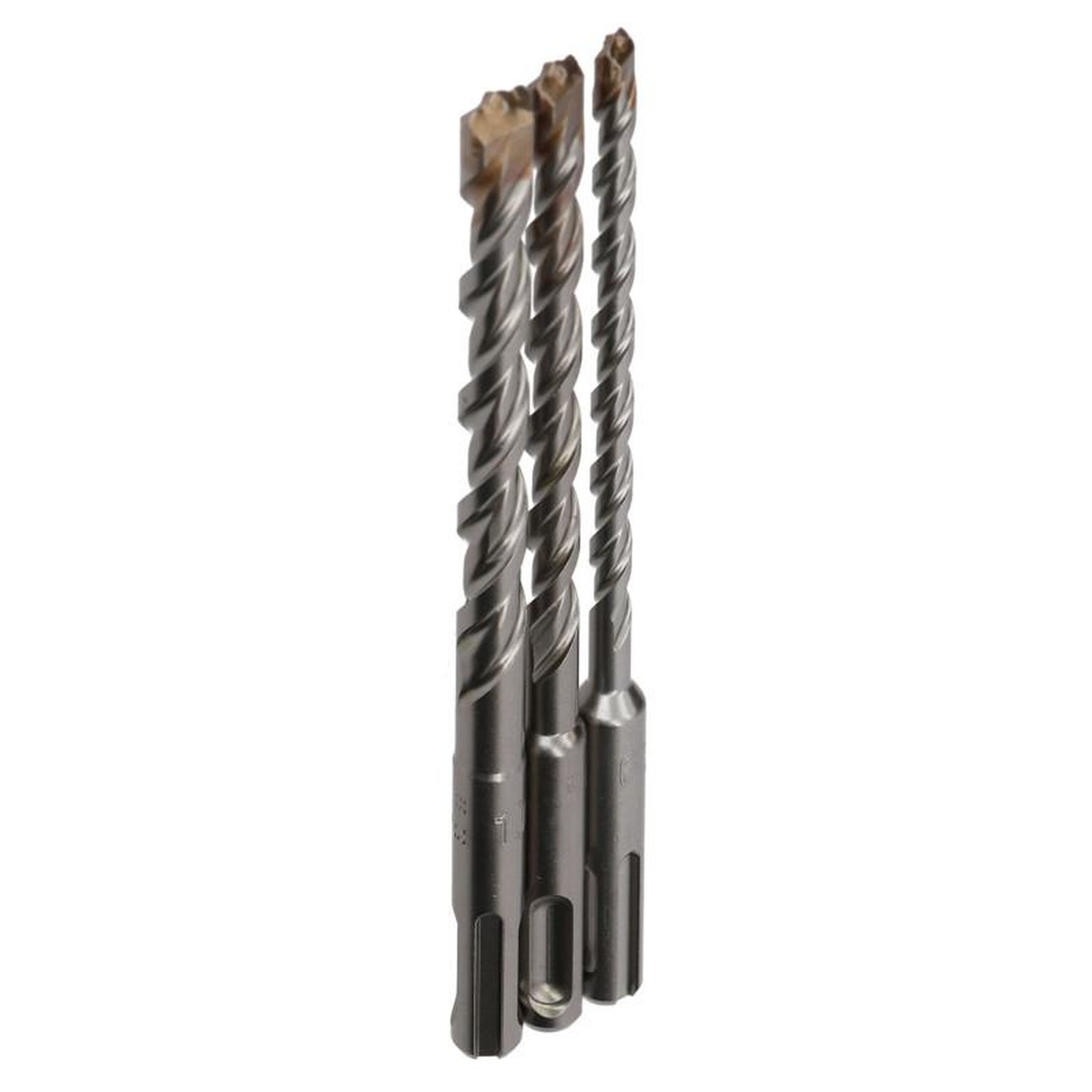 Voir la diapositive 3 : Shiny Hanger Set de 3 forets béton SDS Plus 2 taillants THOR 6 8 10 x 160 mm HANGER 155794
