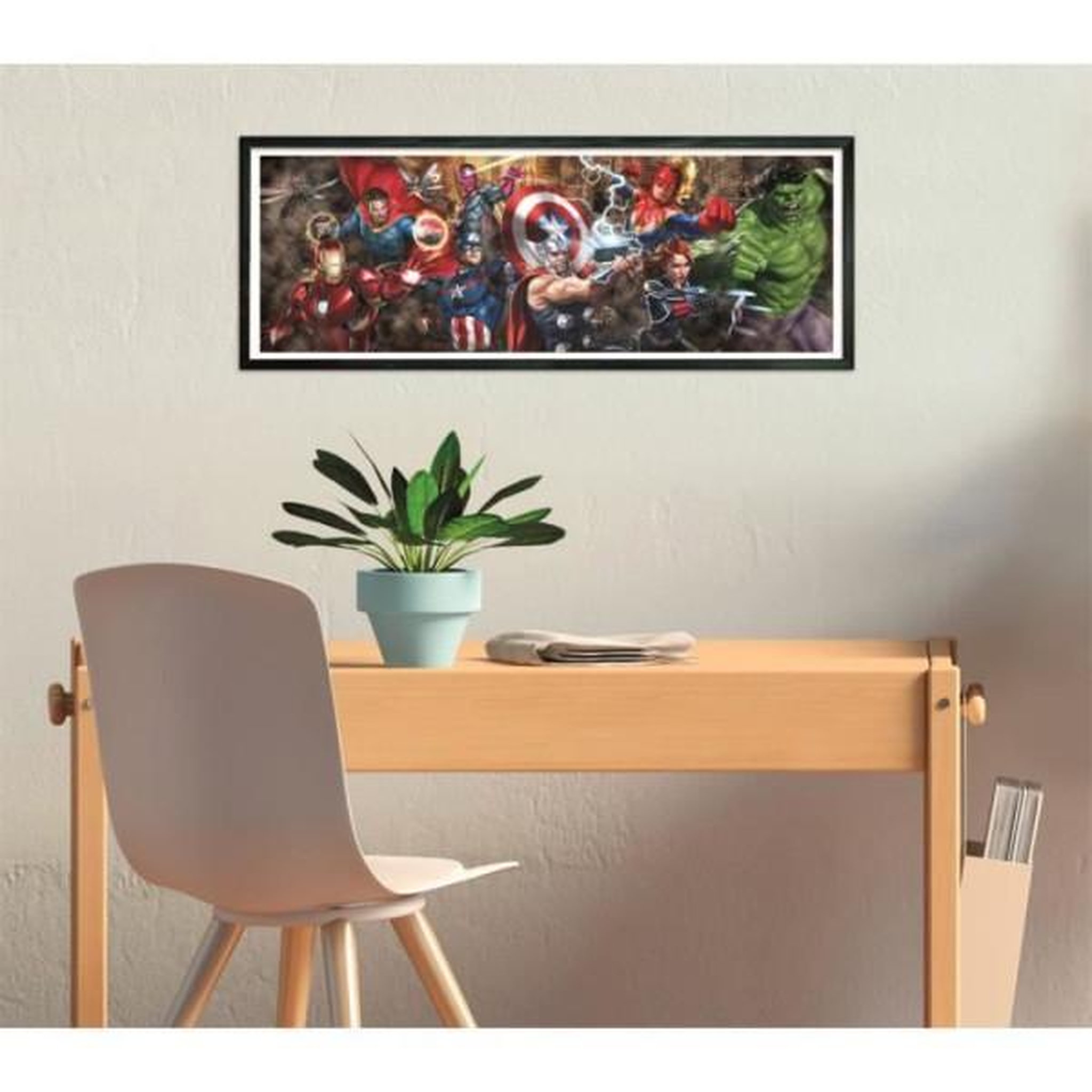 Voir la diapositive 4 : CLEMENTONI Clementoni - compact 1000 pieces panorama - marvel, the avengers