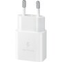 Voir la diapositive 2 : Samsung Chargeur secteur USB-C 15W Blanc