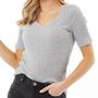 Voir la diapositive 1 : BRAVE SOUL T-shirt  Femme Brave Soul Amy