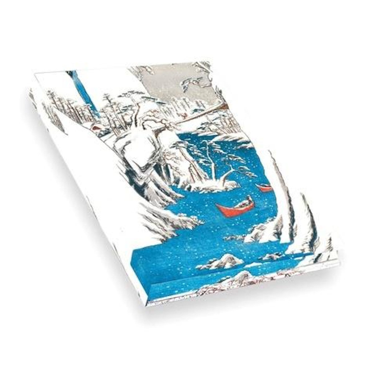 CARNET HAZAN HIROSHIGE LA RIVIERE FUJI SOUS LA NEIGE, Hazan