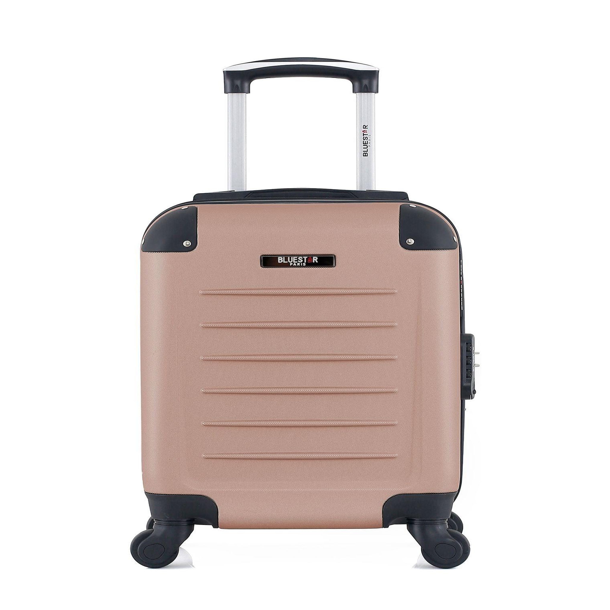 BLUESTAR Bluestar - valise cabine xxs opera 46 cm 4 roues. Coloris disponibles : Orange, Noir, Gris, Rose, Beige