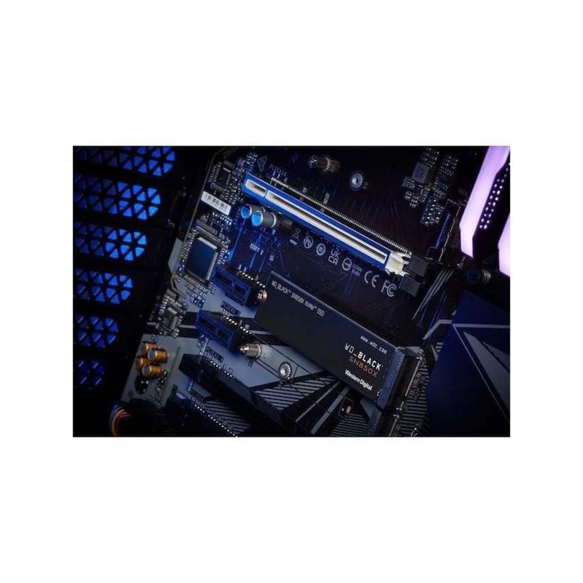 Western Digital WESTERN DIGITAL Disque dur SN850X - NVME SSD - 2TB interne - Format M2 - Noir