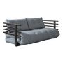 Voir la diapositive 2 : KARUP DESIGN Canapé banquette futon structure noire matelas futon FUNK SOFA