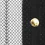 Voir la diapositive 4 : VIDAXL Rideau de porte contre insectes 210x100cm 2 pcs magnetique noir