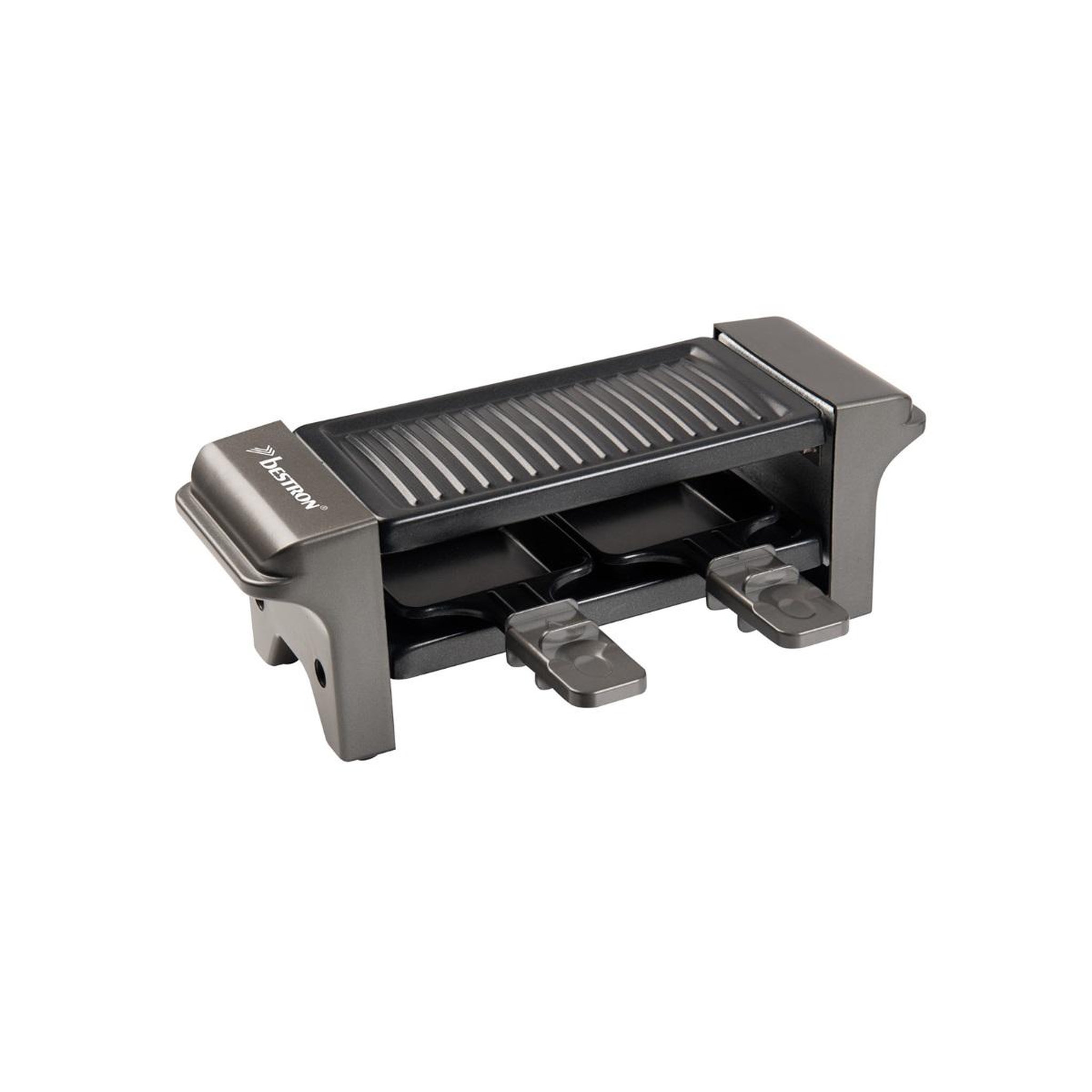 Voir la diapositive 2 : Bestron Appareil à raclette 2 personnes 350w - AGR102 TG