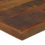 VIDAXL Table de bar Bois massif de recuperation Marron 150x70x107 cm