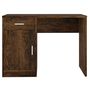 Voir la diapositive 5 : VIDAXL Bureau avec tiroir et armoire Chene fume 100x40x73 cm