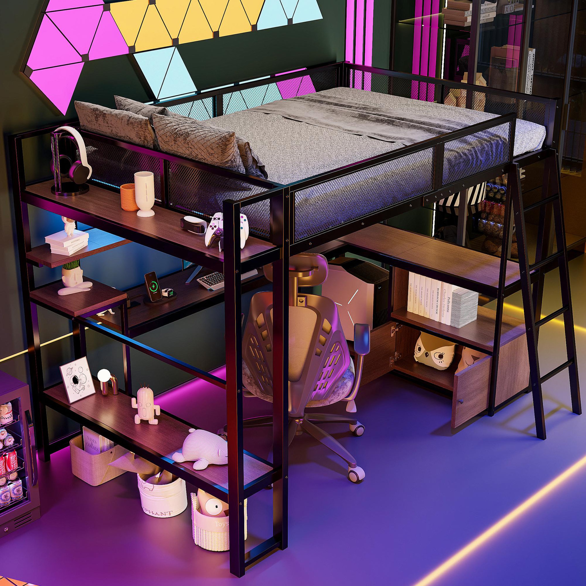 Voir la diapositive 5 : MERAX Lit mezzanine