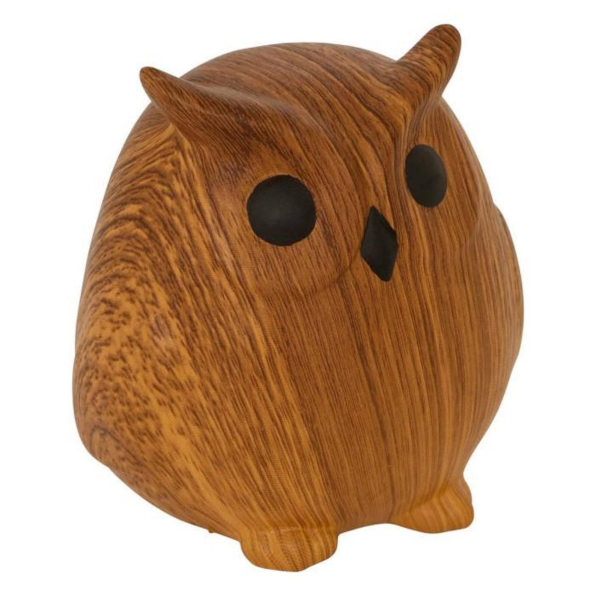 ATMOSPHERA Statuette Chouette en Dolomite  Automne  12cm Caramel