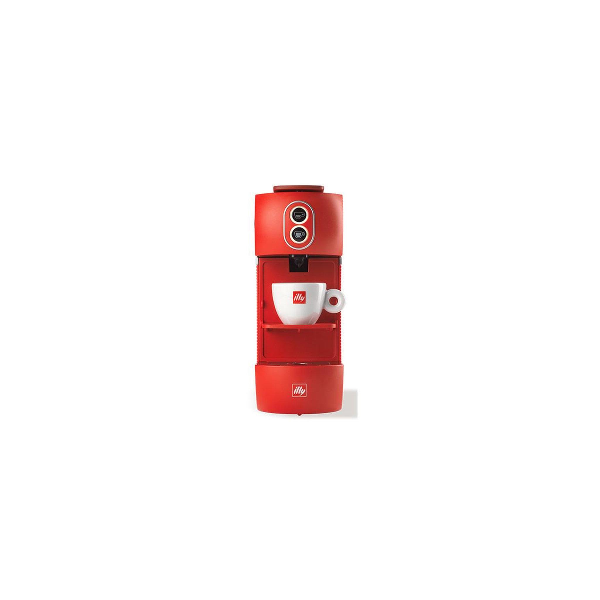 Illy Machine à café automatique à dosettes illy easy 1 l rouge