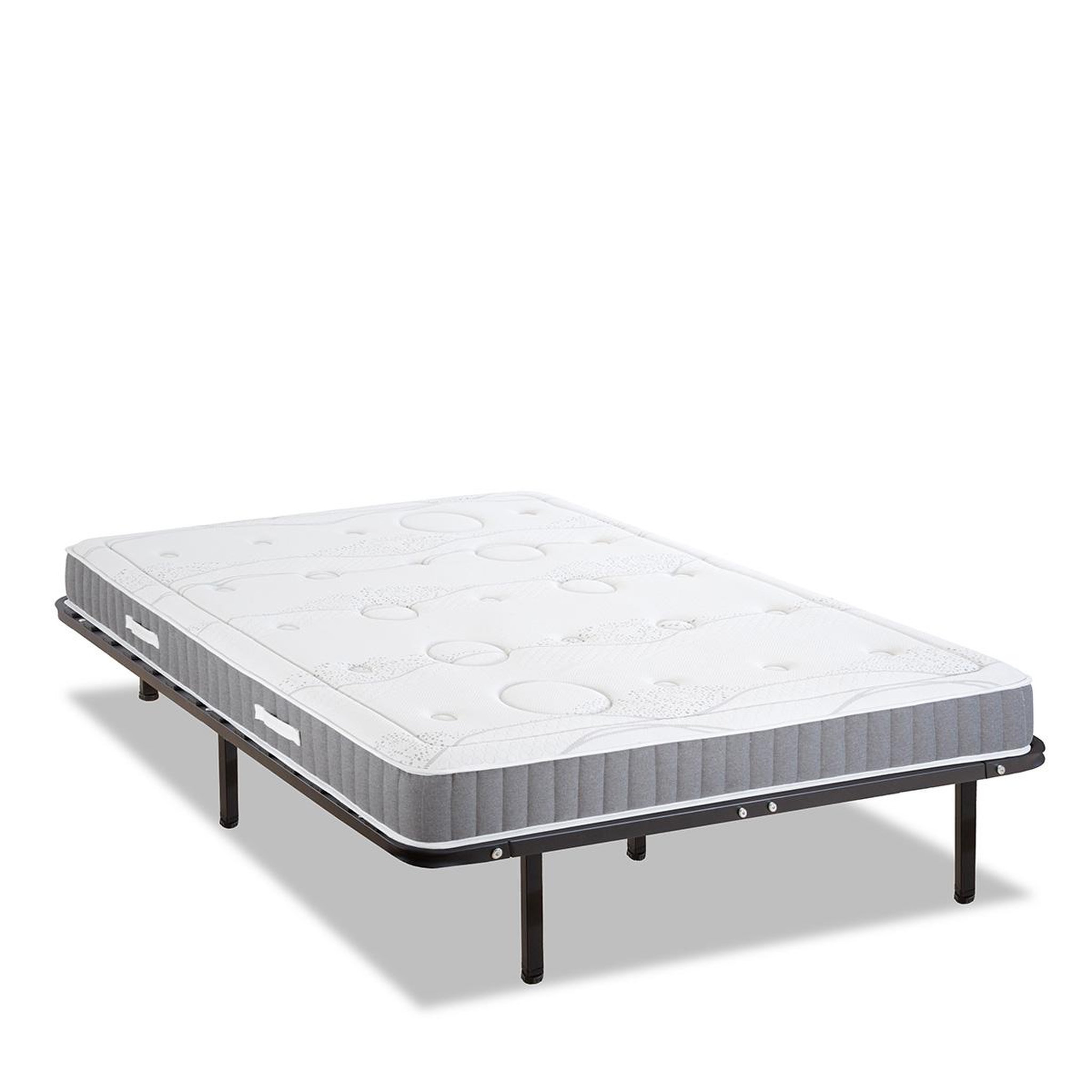 Voir la diapositive 3 : OLYMPE LITERIE Olympe literie | ensemble intuition | matelas mémoire de forme + sommier métal