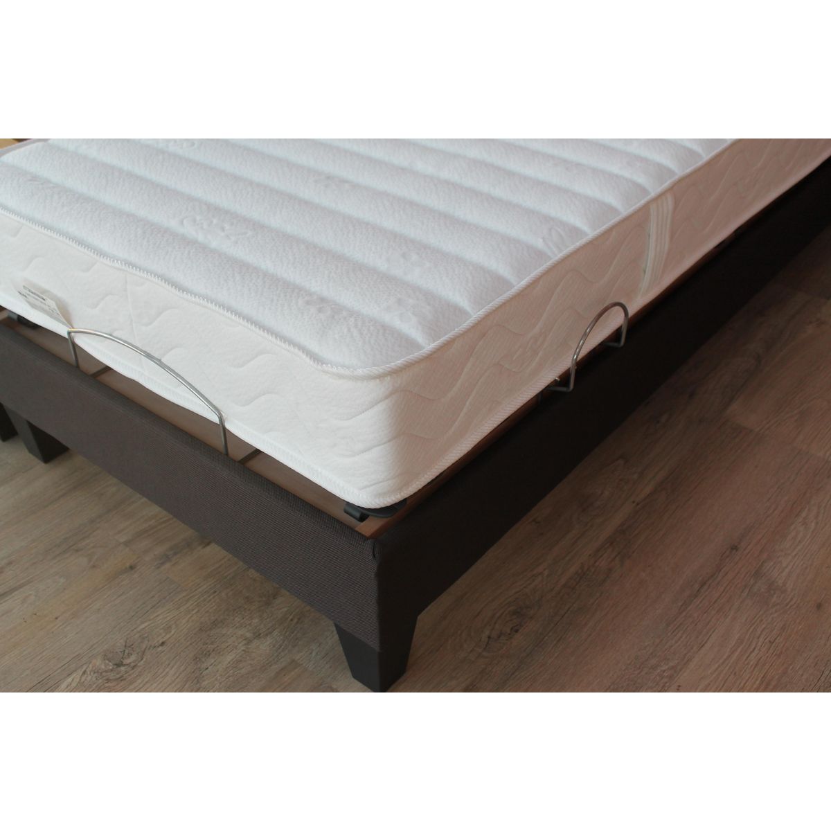 Ensemble relaxtion TPR électrique accueil mousse mémoire de forme + mousse Haute Résilience + sommier  2x80x200 cm DORSOTONIC