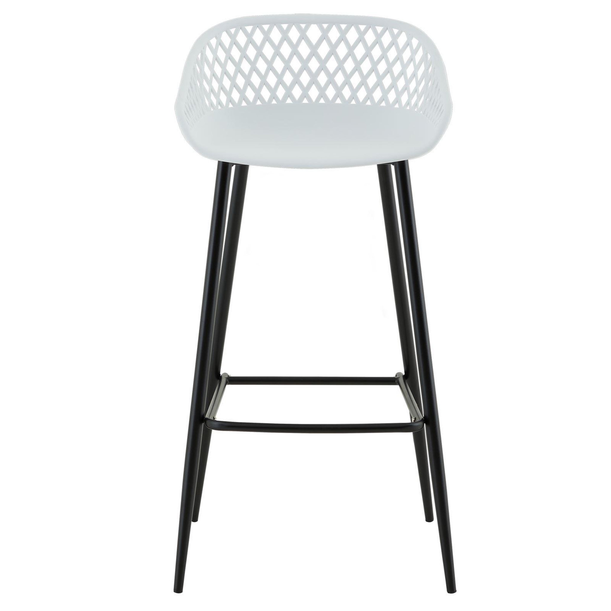 Voir la diapositive 6 : IDIMEX Lot de 2 tabourets de bar IREK, en plastique