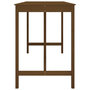 Voir la diapositive 4 : VIDAXL Table de bar Marron miel 180x80x110 cm Bois massif de pin