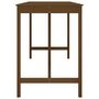 Voir la diapositive 4 : VIDAXL Table de bar Marron miel 180x80x110 cm Bois massif de pin