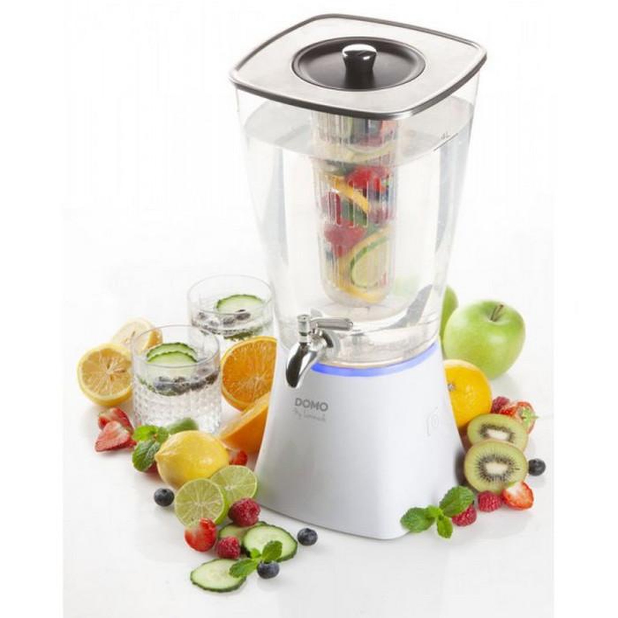 Voir la diapositive 2 : Domo Blender 4l 10w avec robinet - do9197ld