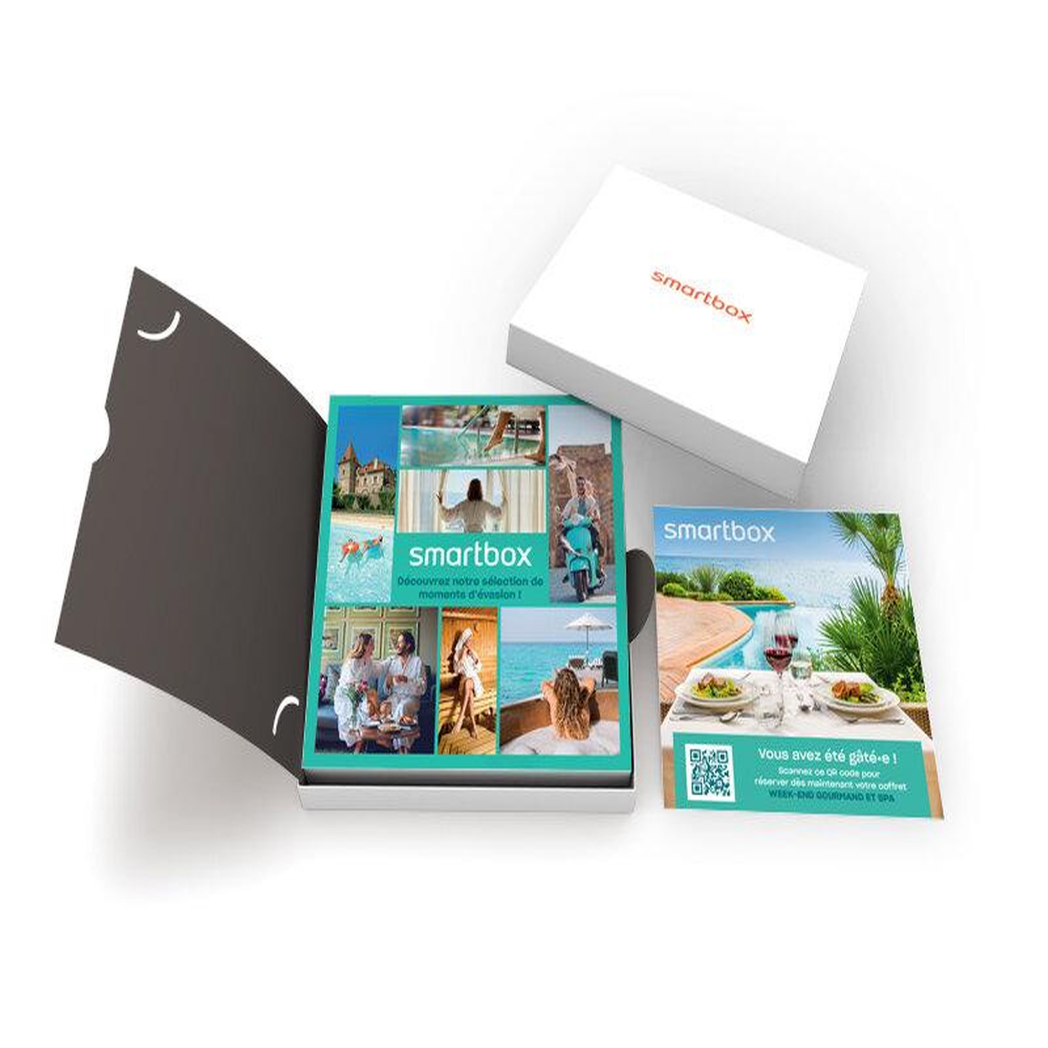 Voir la diapositive 2 : Smartbox Week-end gourmand et spa - Coffret Cadeau Séjour