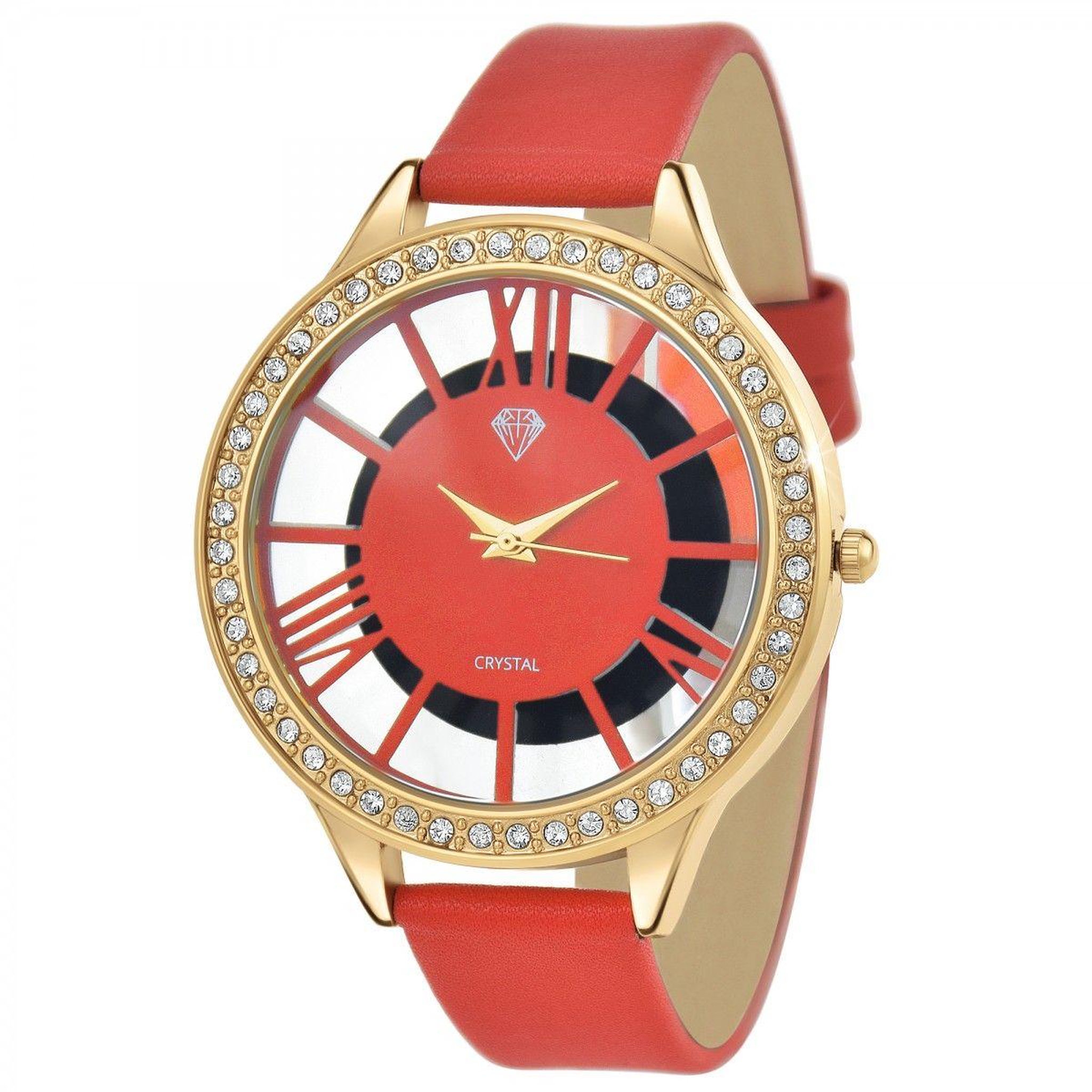 SC CRYSTAL Montre Lara SC Crystal ornée de Cristaux scintillants