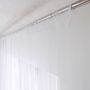 Voir la diapositive 3 : TOILINUX Voilage moustiquaire - 140 x 240 cm - Blanc
